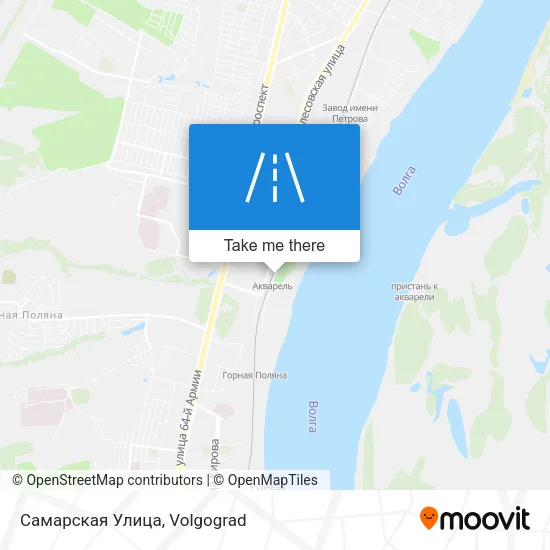 Самарская Улица map
