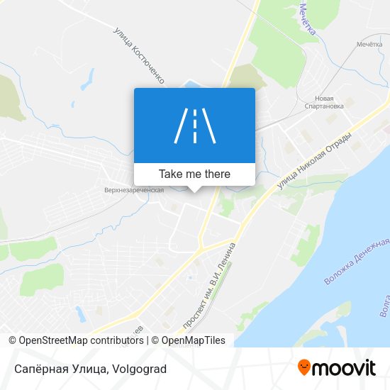 Сапёрная Улица map