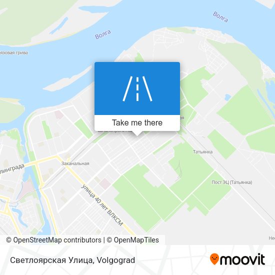 Светлоярская Улица map