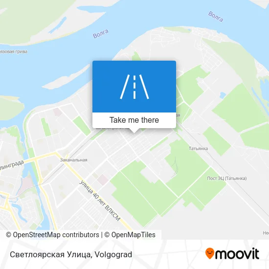 Светлоярская Улица map