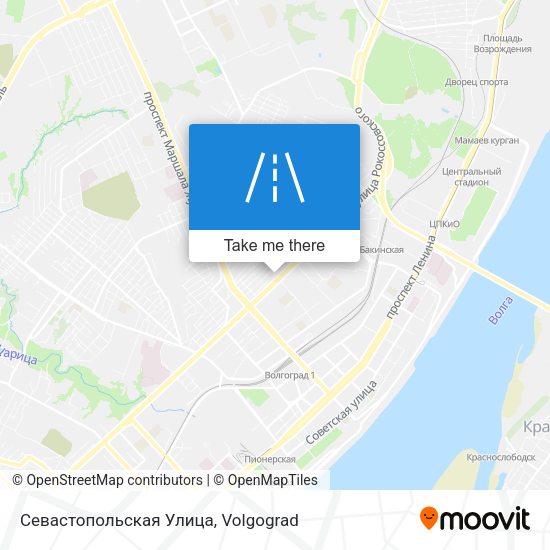 Севастопольская Улица map