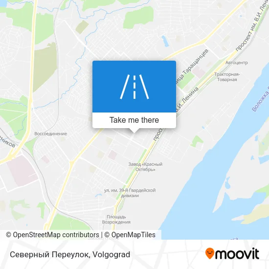 Северный Переулок map