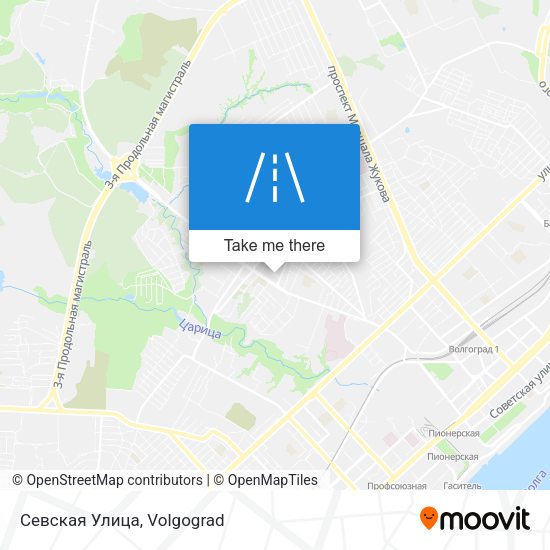 Севская Улица map