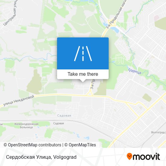 Сердобская Улица map