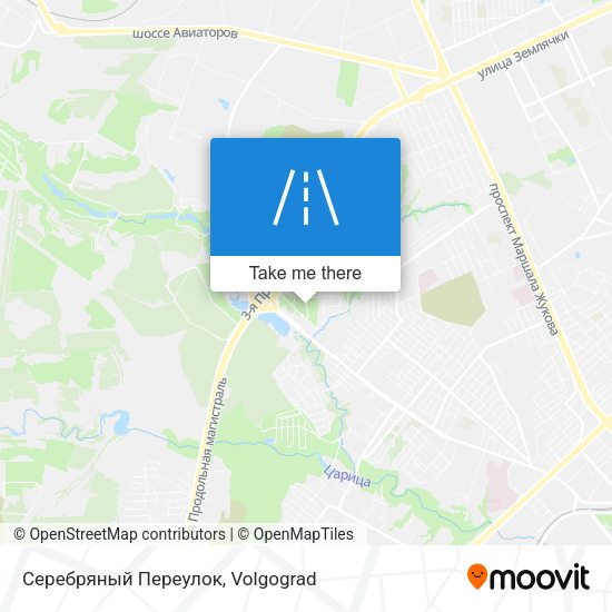 Серебряный Переулок map