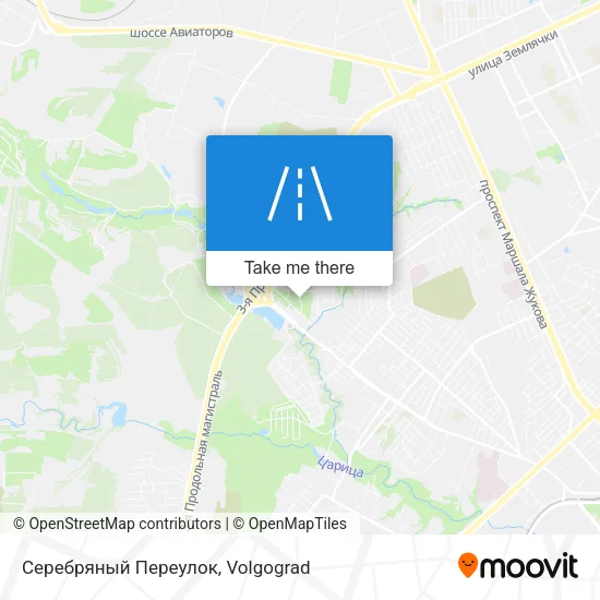 Серебряный Переулок map