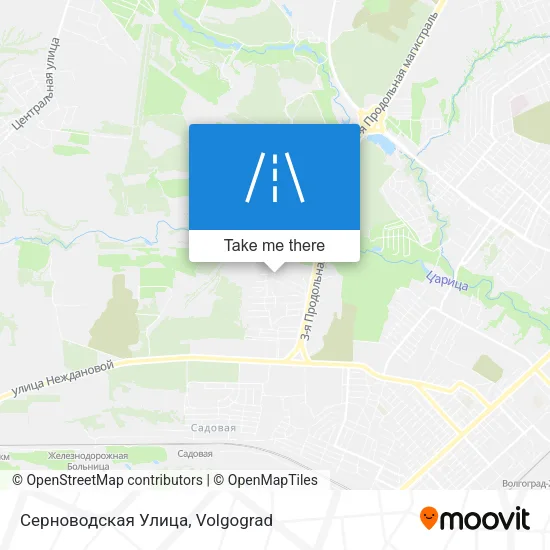 Серноводская Улица map