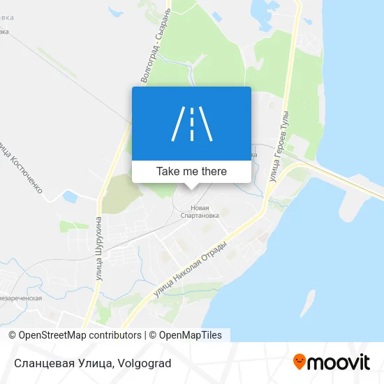Сланцевая Улица map