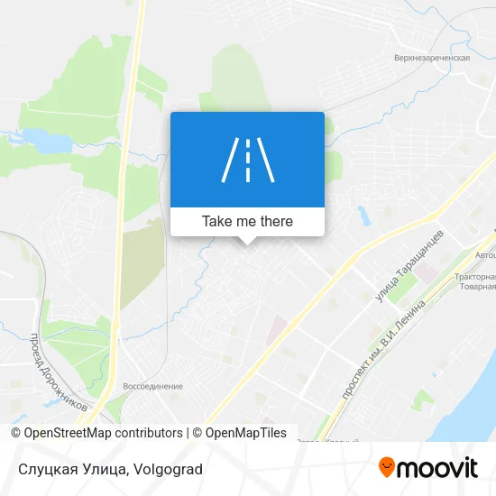 Слуцкая Улица map