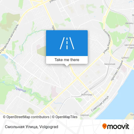 Смольная Улица map