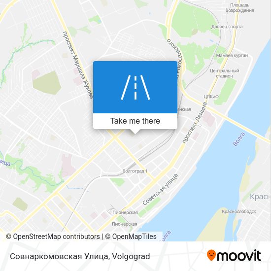 Совнаркомовская Улица map