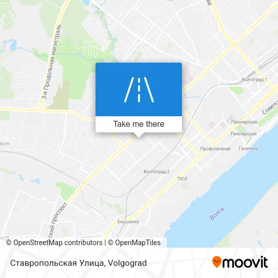 Ставропольская Улица map