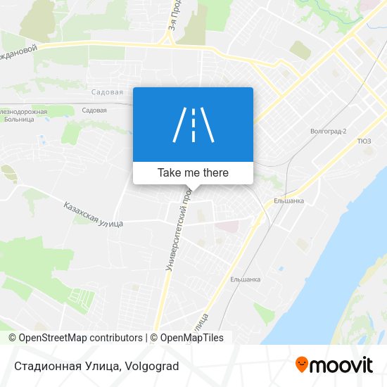 Стадионная Улица map
