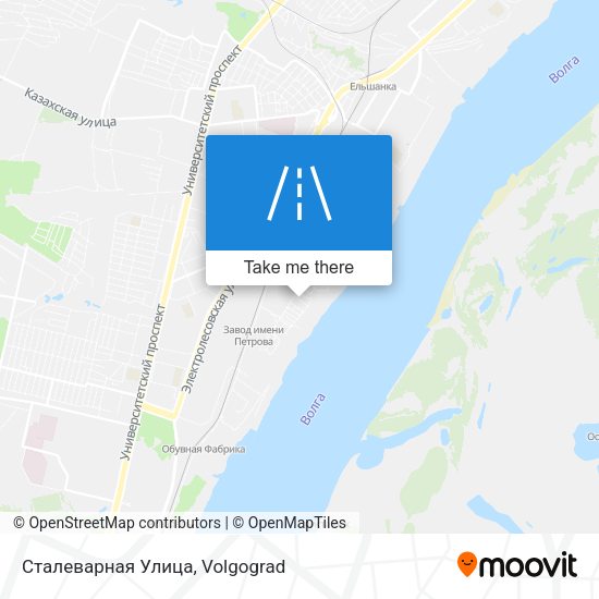 Сталеварная Улица map
