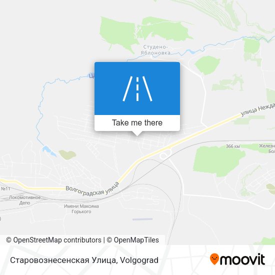 Старовознесенская Улица map