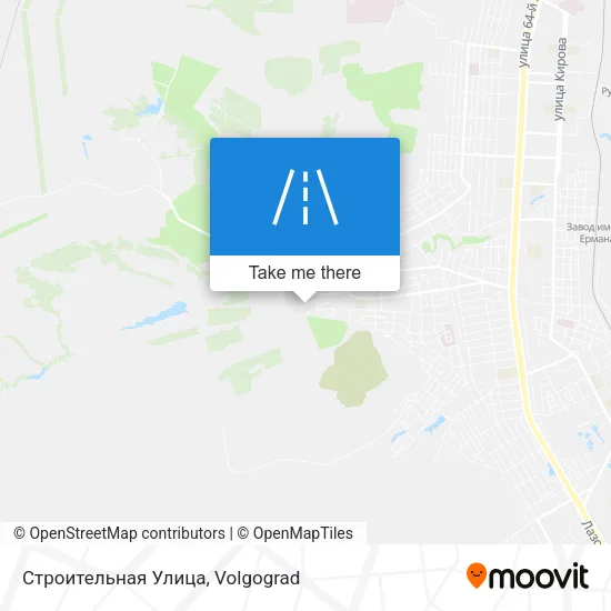 Строительная Улица map
