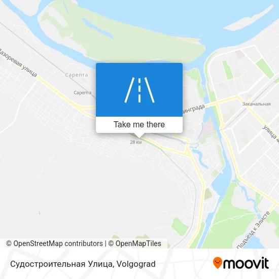 Судостроительная Улица map