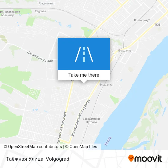 Таёжная Улица map