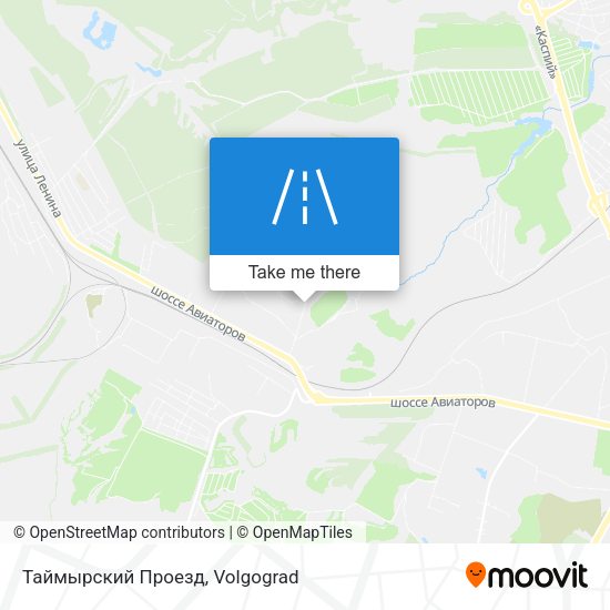 Таймырский Проезд map