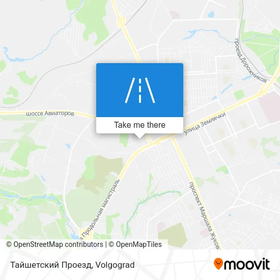 Тайшетский Проезд map