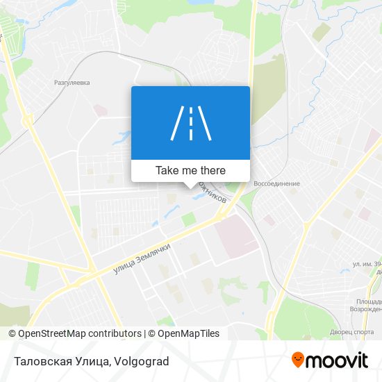 Таловская Улица map