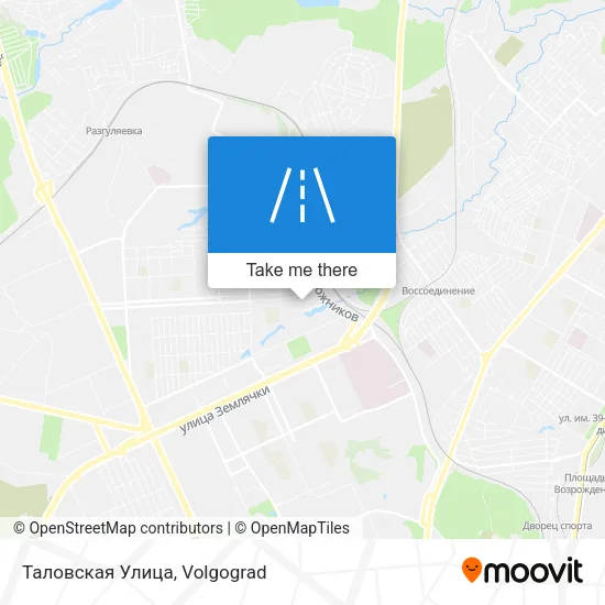 Таловская Улица map