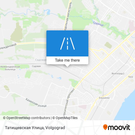 Татищевская Улица map