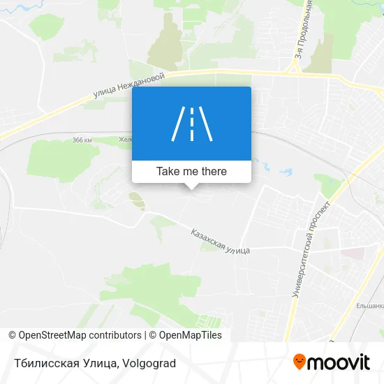 Тбилисская Улица map