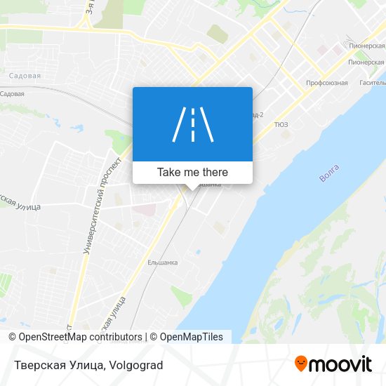 Тверская Улица map