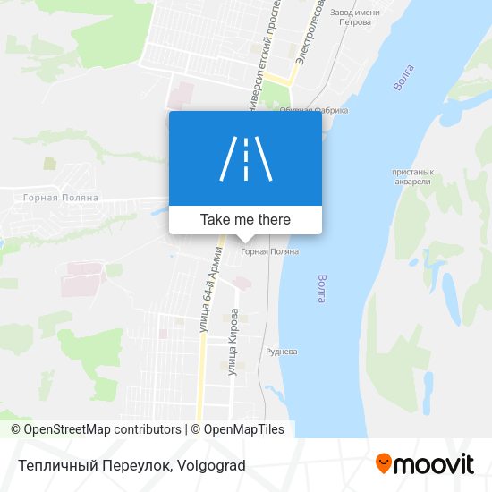Тепличный Переулок map