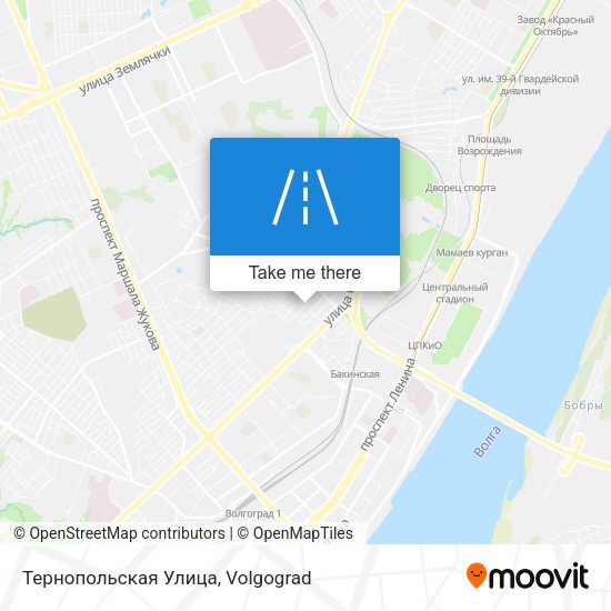 Тернопольская Улица map