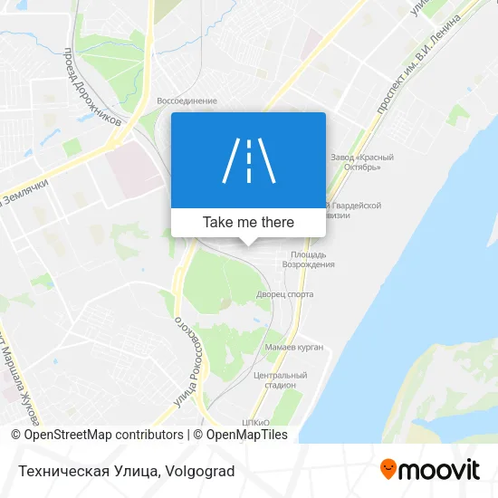 Техническая Улица map