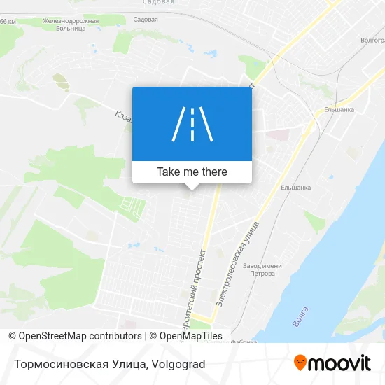 Тормосиновская Улица map