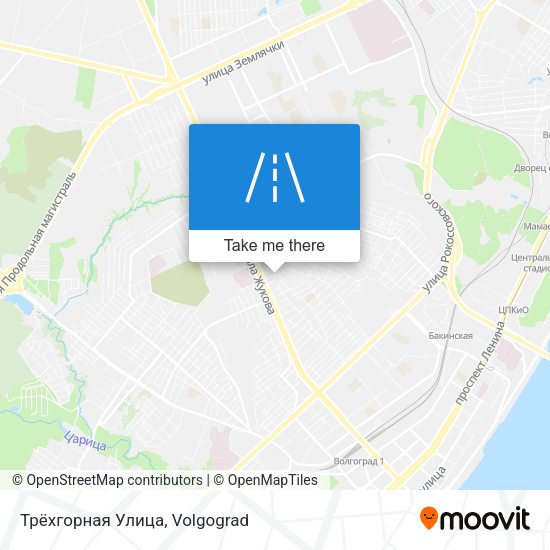 Трёхгорная Улица map