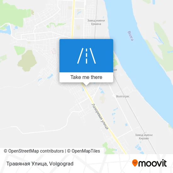 Травяная Улица map