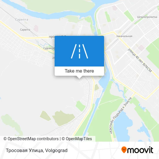 Тросовая Улица map