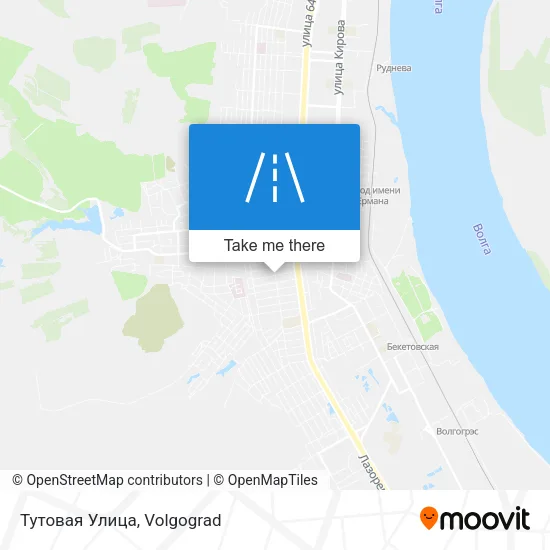 Тутовая Улица map