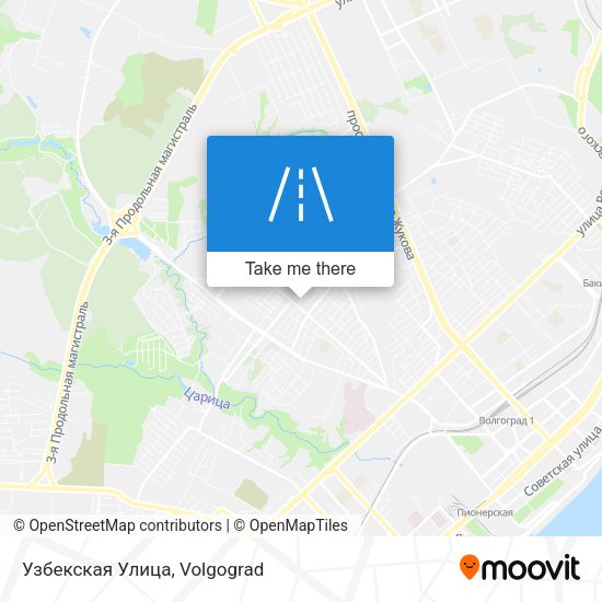 Узбекская Улица map