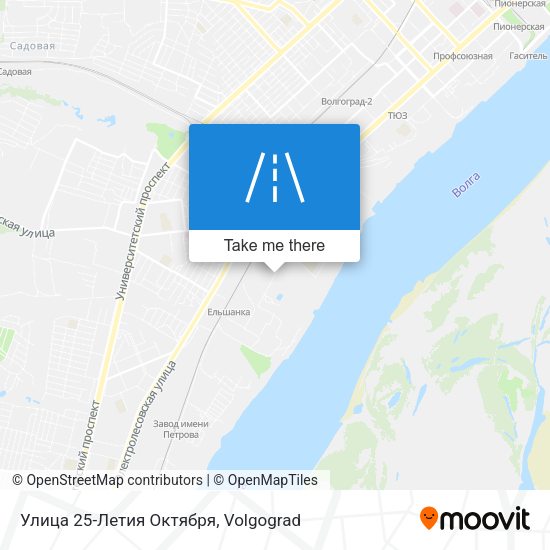 Улица 25-Летия Октября map
