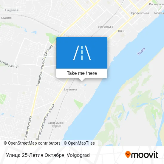 Улица 25-Летия Октября map