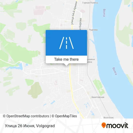 Улица 26 Июня map