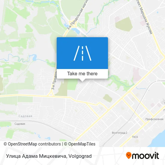 Улица Адама Мицкевича map