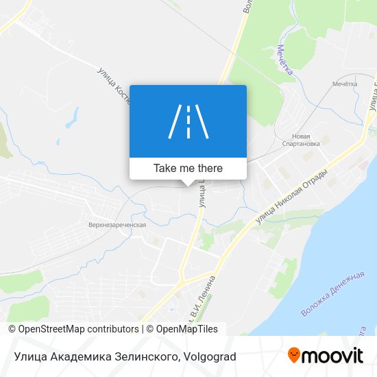 Улица Академика Зелинского map