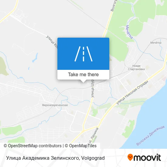 Улица Академика Зелинского map