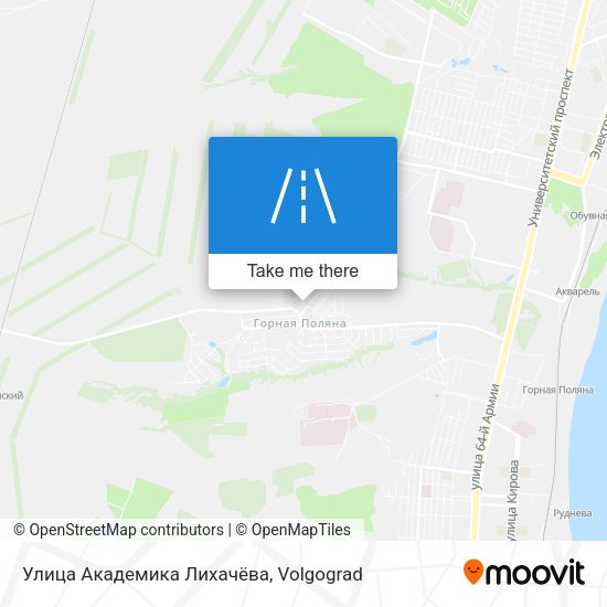 Улица Академика Лихачёва map
