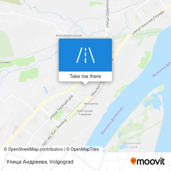 Улица Андреева map