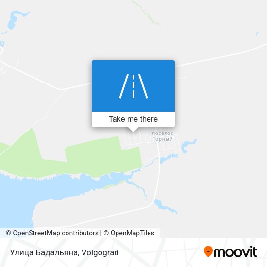 Улица Бадальяна map