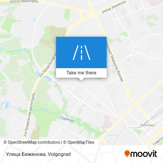 Улица Баженова map