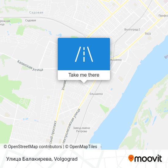 Улица Балакирева map
