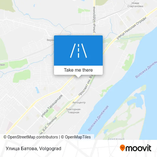 Улица Батова map